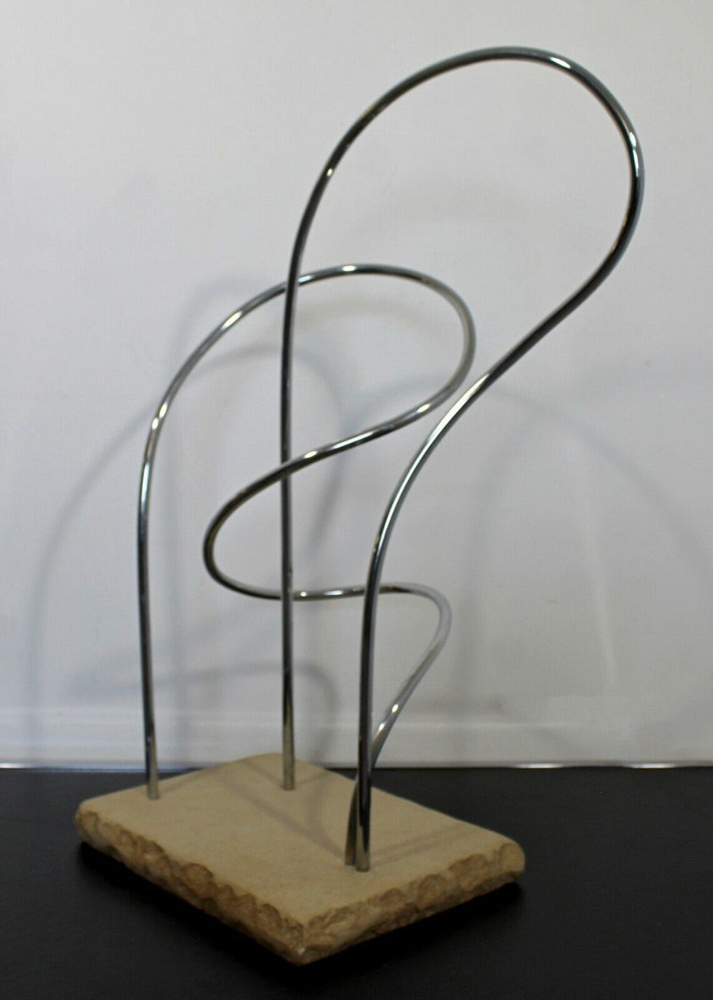 James Nani Untitled Large Metal Wire Interlinked Sculpture
