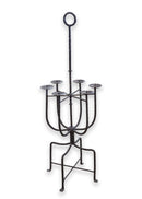 Vintage Parzinger Wrought Iron Metal Candelabra