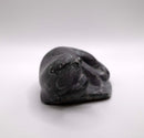 Inuit Canadian Eskimo Carved Soapstone Otter Native Sculpture Signed Abraham Pov