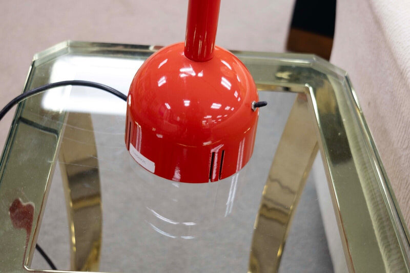 Kinetics Red "Mira" Lamp by Mario Arnaboldi for Programmaluce Mid Century Modern