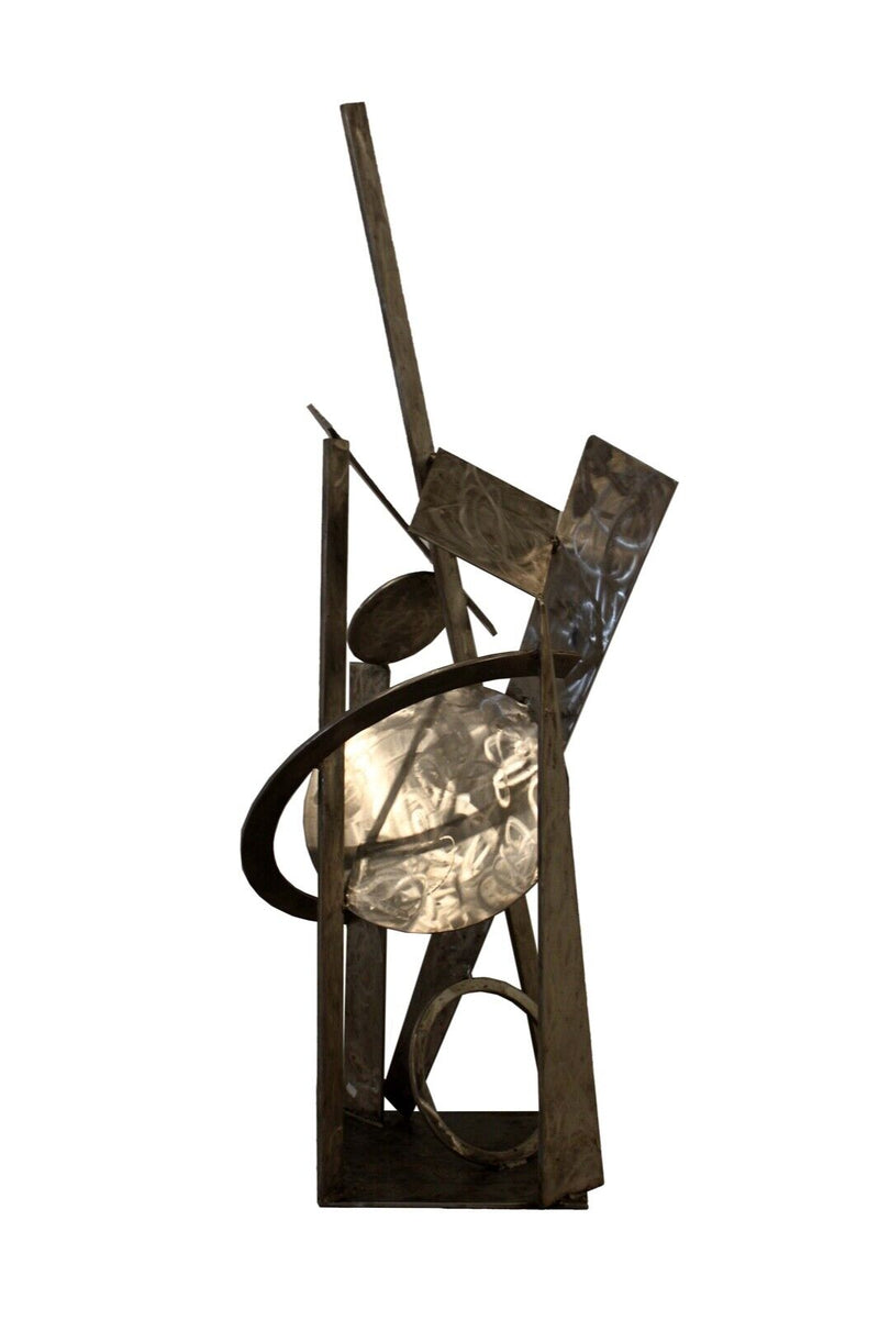 Contemporary Stainless Steel Abstract Sculpture by Robert Hansen 49" Height