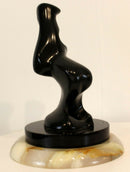 Mid Century Modern James Nani Famous Sculpture on Marble Base 1970s