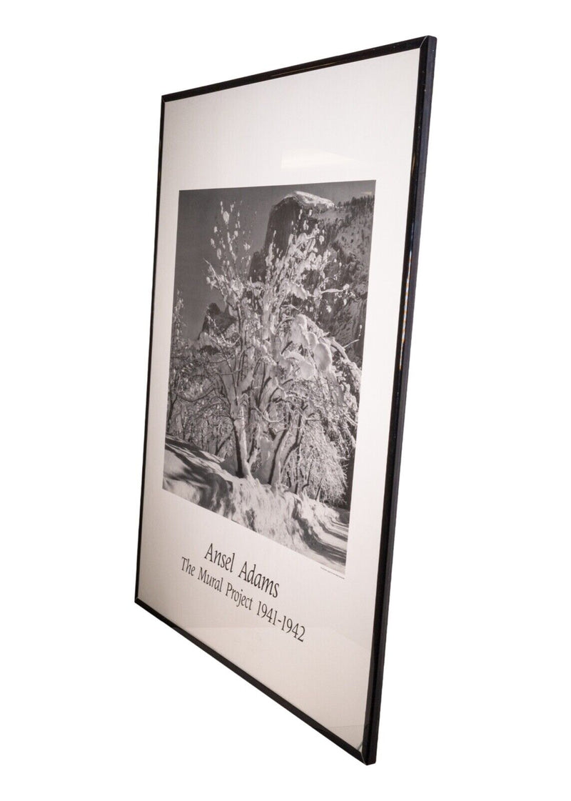 Ansel Adams The Mural Project 1941-42 Snow Covered Apple Orchard Vintage Poster