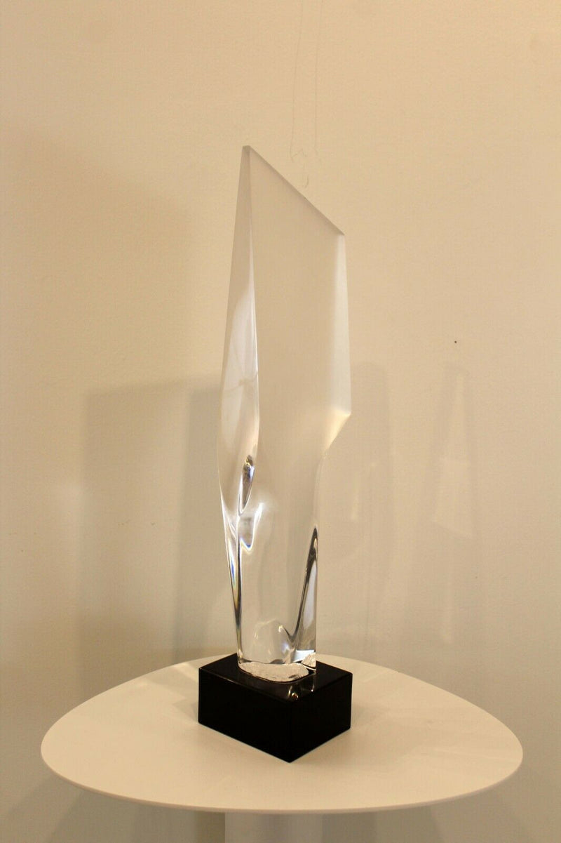Contemporary James Nani Chisel 33 Modern Large Lucite 1990s