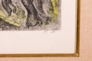 Marc Chagall David Montant La Colline des Oliviers (pl. 71) Signed Etching