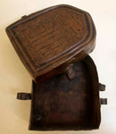 Antique Pair of Prayer Boxes with Metal Hinges