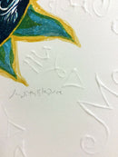 Mid Century Modern Unframed Title Page Judith Bledsoe Hand Signed Lithograph