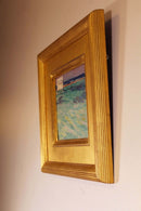 Charles H Woodbury Marine White House Oil on Board Estate Stamped CHW-40 Framed