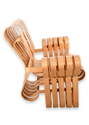 Knoll Frank Gehry Power Play Pair of Bentwood Armchairs and Matching Ottoman