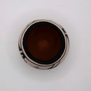 Vintage Zuni Tribe Native American Hand Painted Miniature Pottery Bowl Signed