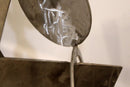 Contemporary Modern Stainless Steel Abstract Sculpture by Robert Hansen 39" H