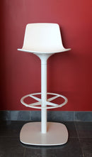 Steelcase Coalesse Enea Lottus Bar Height White Stools