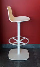Steelcase Coalesse Enea Lottus Bar Height White Stools
