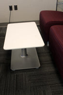 Coalesse Lagunitas Table-Personal Arctic White Side Table